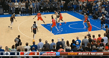 雷霆逆转快船，取得两连胜